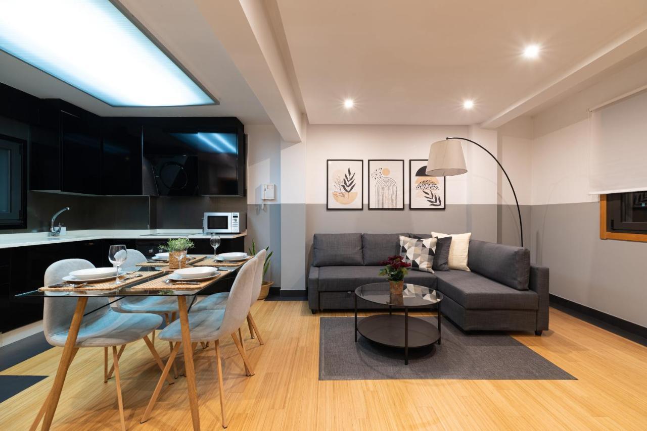 Elegante Atico Duplex Leilighet Vigo Eksteriør bilde