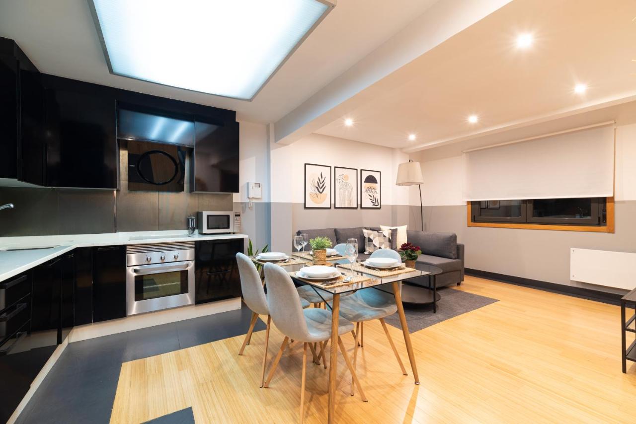 Elegante Atico Duplex Leilighet Vigo Eksteriør bilde